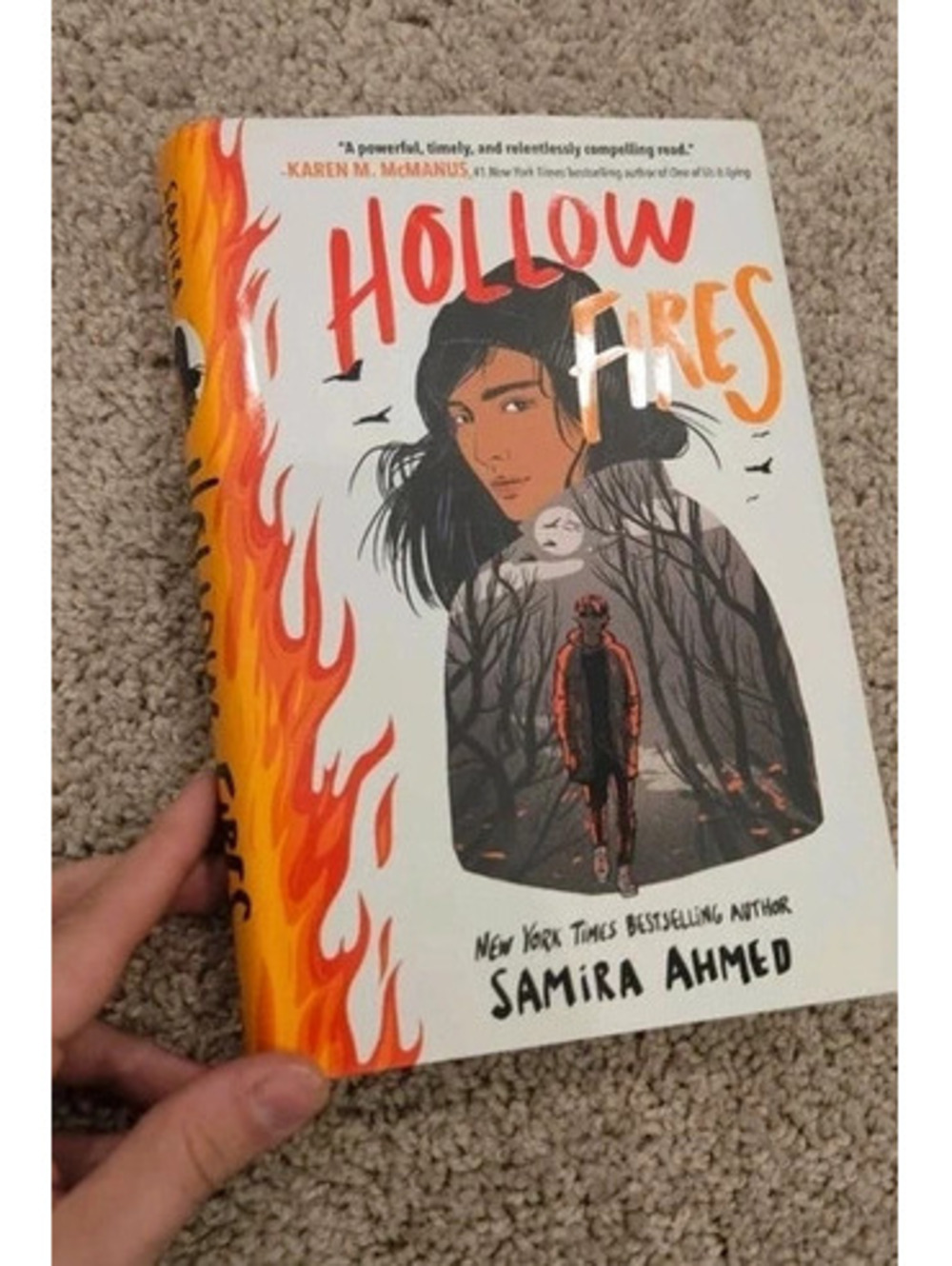 Hollow Fires by Samira Ahmed - Hardcover Book
